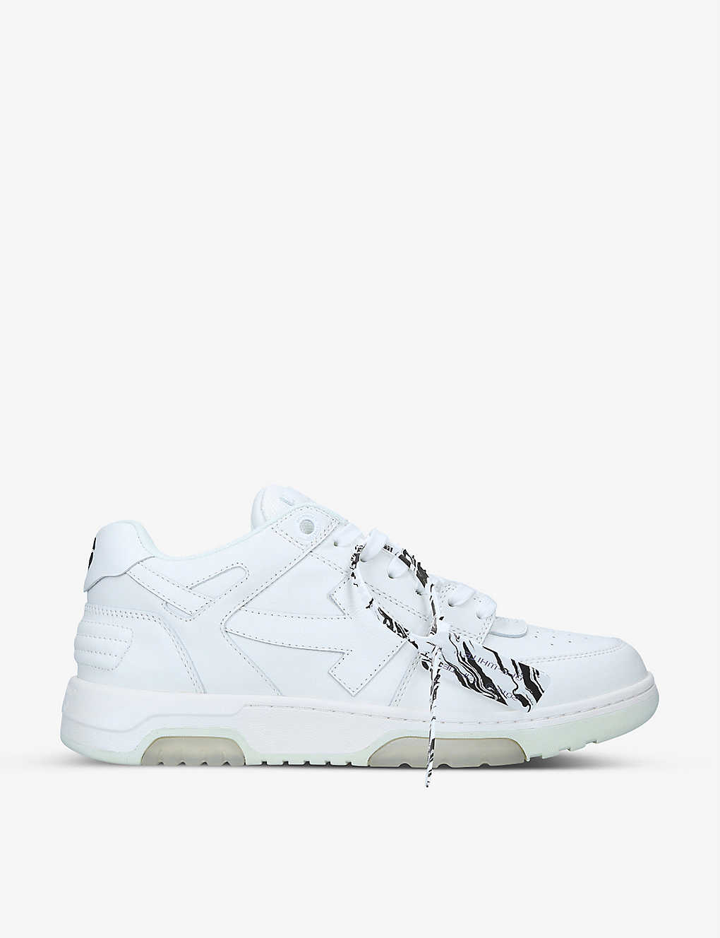 OFF-WHITE Out Of Office logo-embroidered leather low-top trainers sale &  clearance | sale at 
